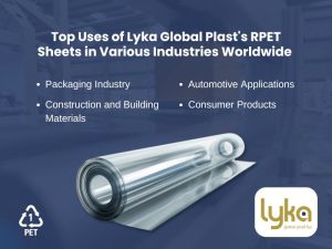 Top Uses of Lyka Global Plast's RPET Sheets in Various Industries Worldwide